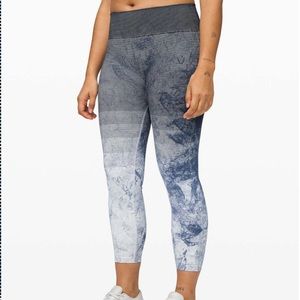 Lululemon Ebb To Train Tight Luna Wash Leggings Size Xs